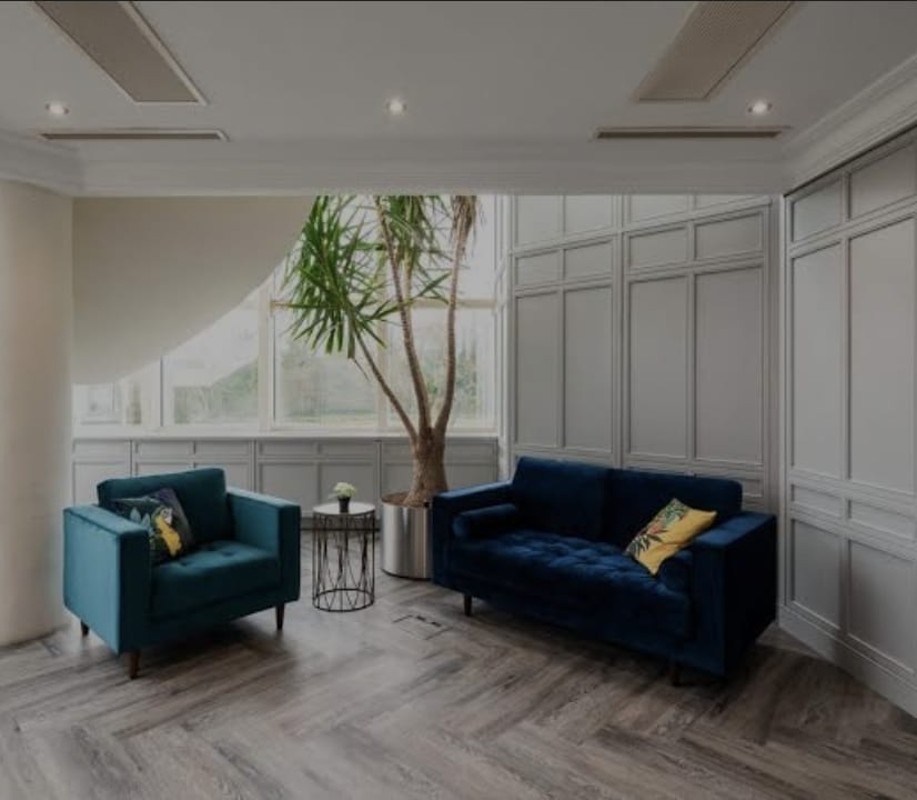 Waiting lounge at the Aesthetics by D clinic in East Kilbride, Glasgow